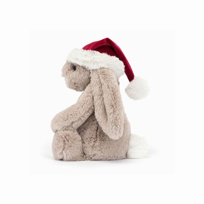 Jellycat Bashful Christmas Bunnies New Zealand | HKDJA4950